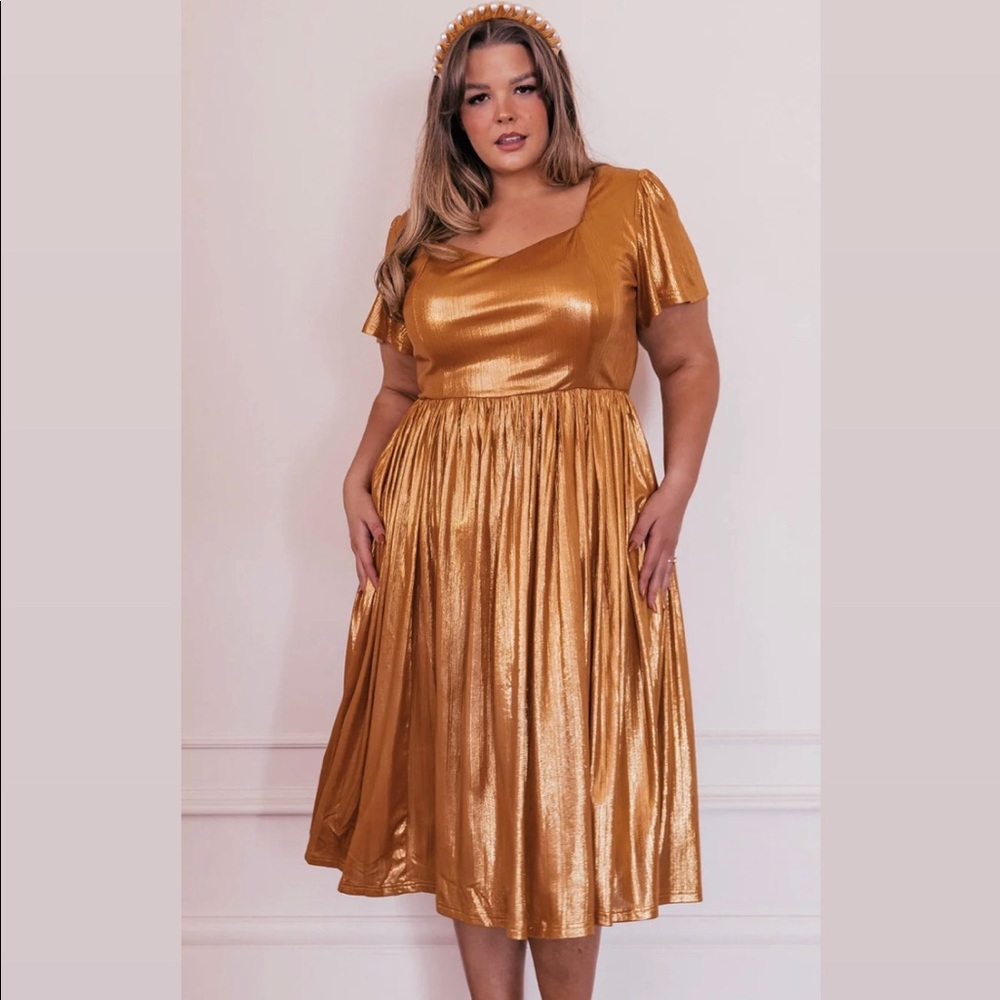 Jessakae Noble Gold Dress